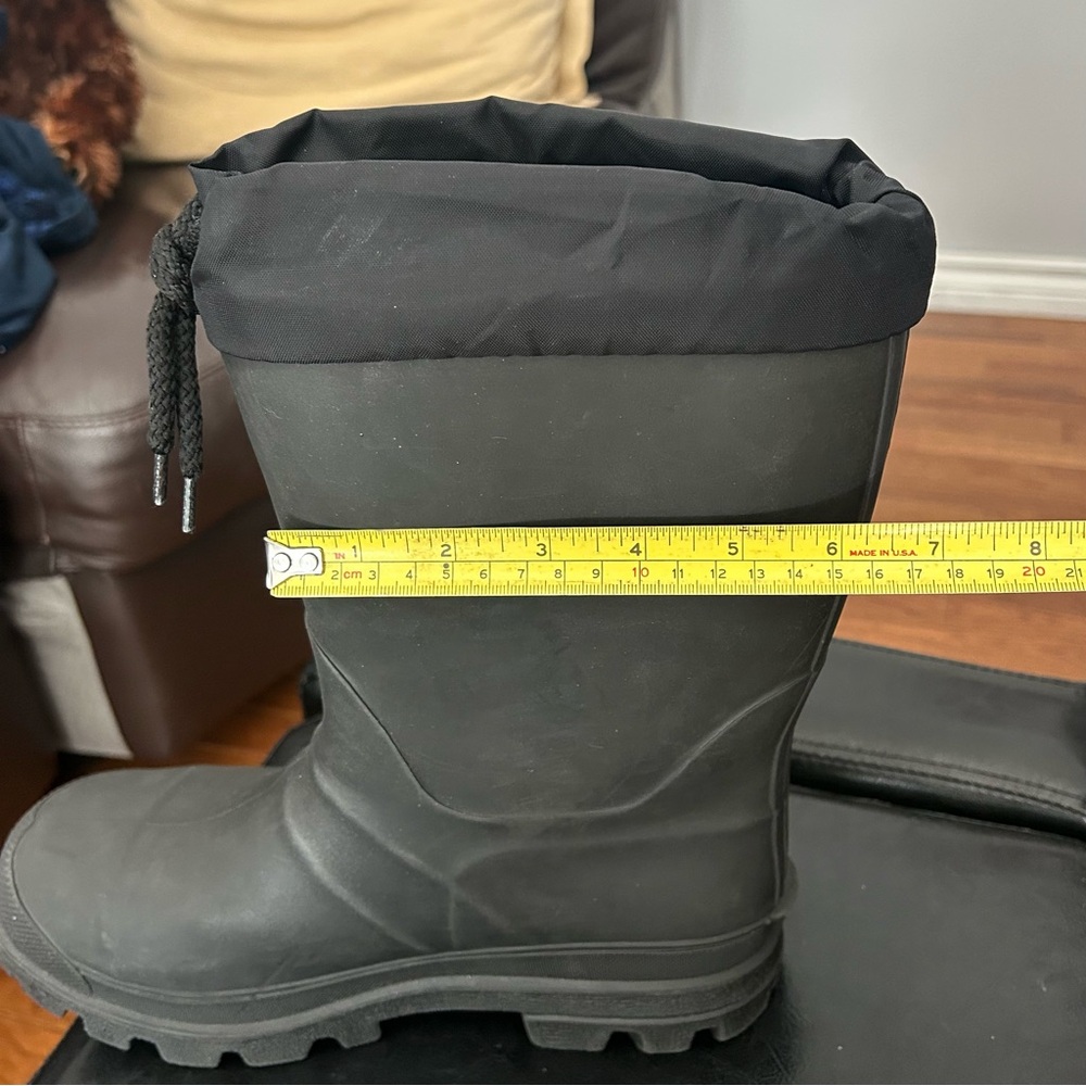 Kamik Men’s Black Insulated IceBreaker Winter Snow Boots.  Size 6 - Picture 12 of 12
